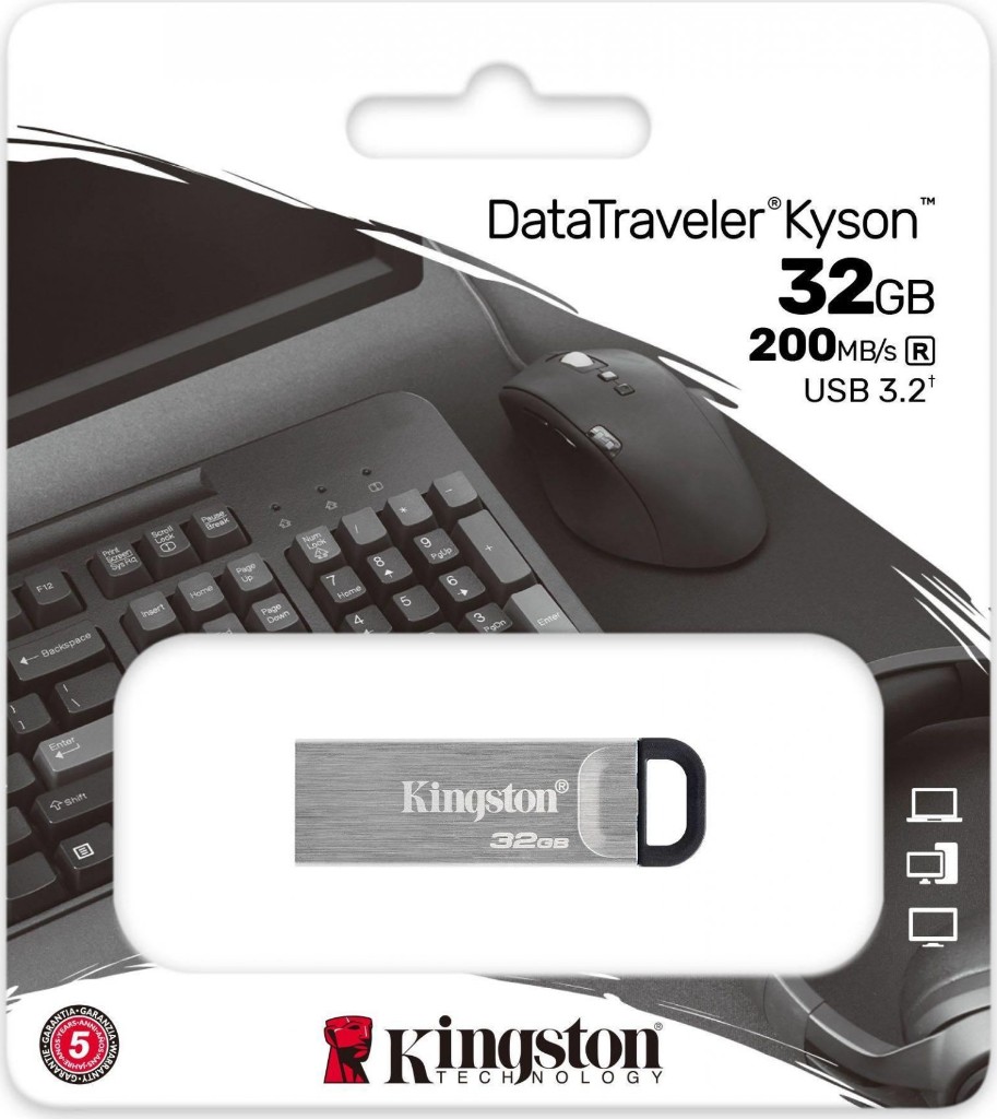 PENDRIVE KINGSTON METAL 32GB USB-A 3.0 